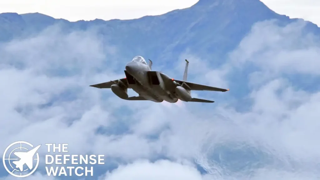 F-15 fighter jet