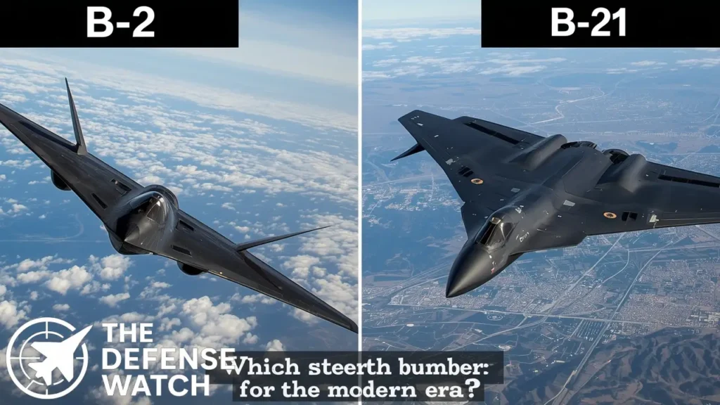 B-21 Raider vs B-2 Spirit
