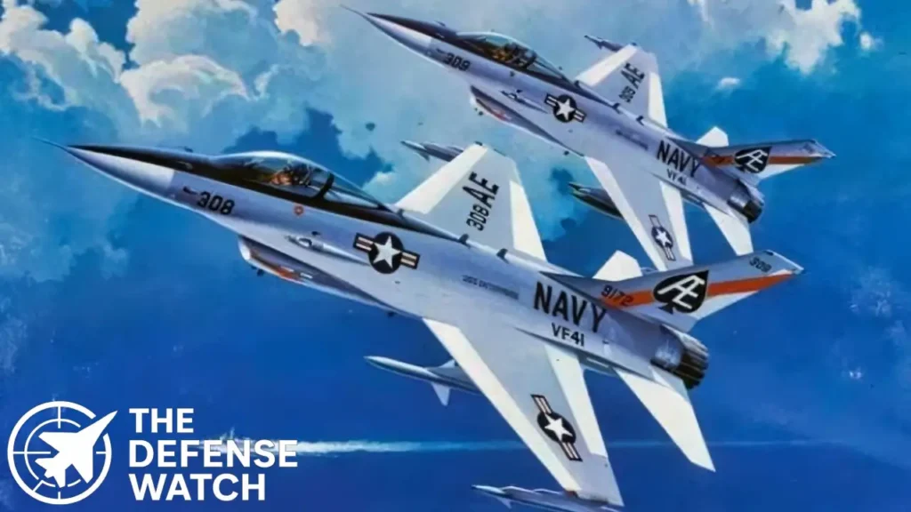 Vought Model 1600 navalized F-16 (1)