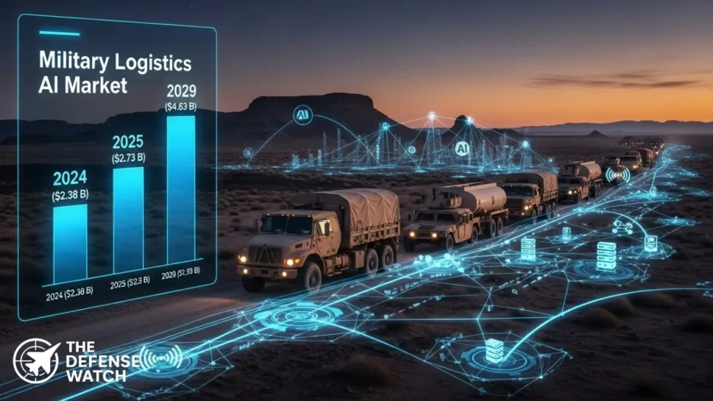 military logistics AI market