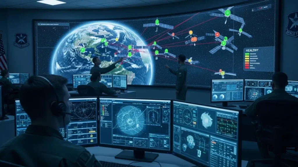 US military satellite defense systems