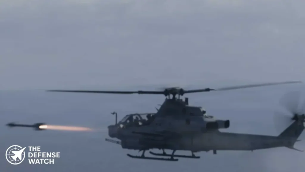 AH-1Z Viper Sidewinder live fire 2025 Caribbean