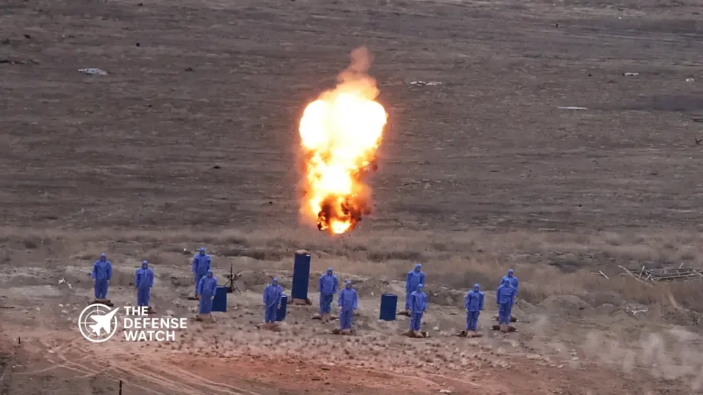 Türkiye drone swarm test