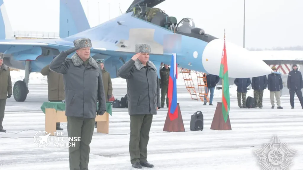 Belarus Su-30SM2 fighters
