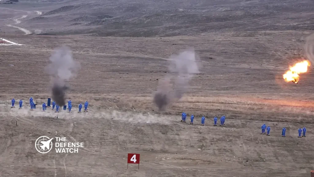 Türkiye drone swarm test