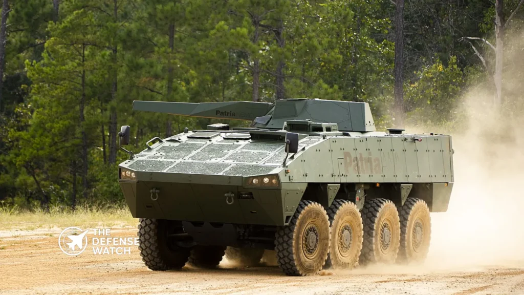 Patria NEMO mortar system