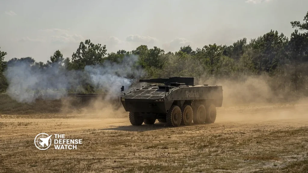 Patria NEMO mortar system