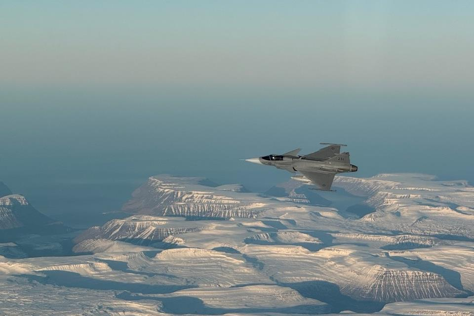 Swedish JAS 39 Gripen Iceland deployment