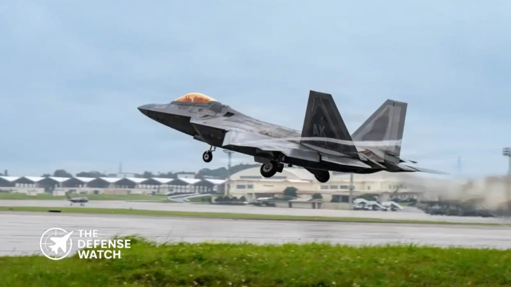 F-22 stealth fighters deployment