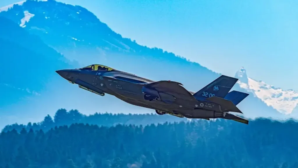 Swiss F-35A production