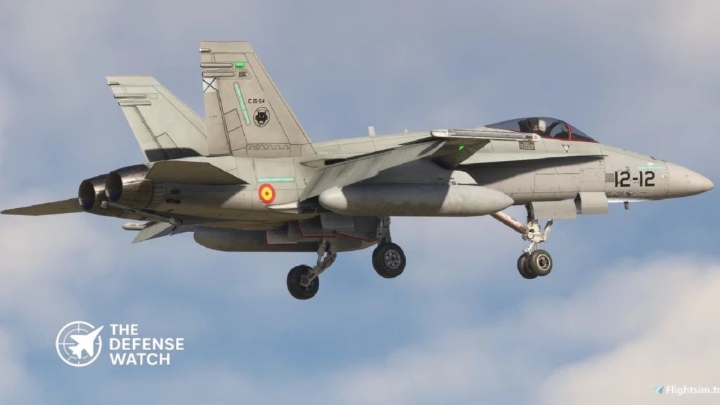 Spanish F-18 Romania