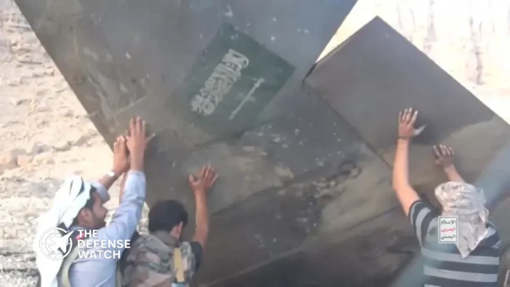 Saudi F-15 shot down Yemen