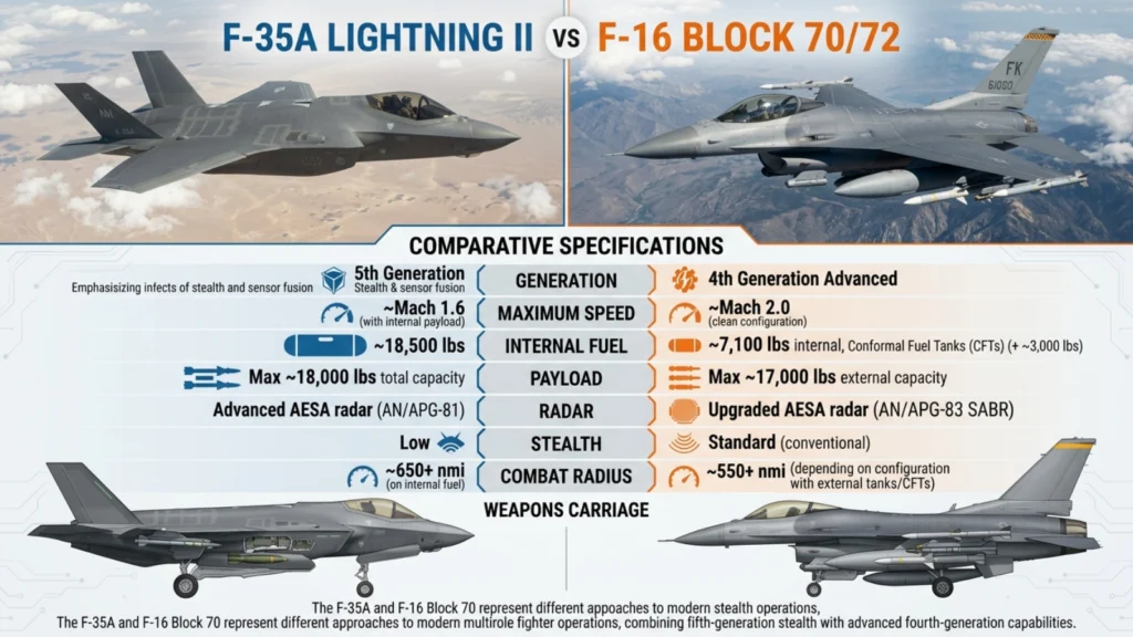 F-35 vs F-16