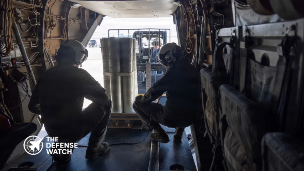 MV-22B Osprey sonobuoy testing