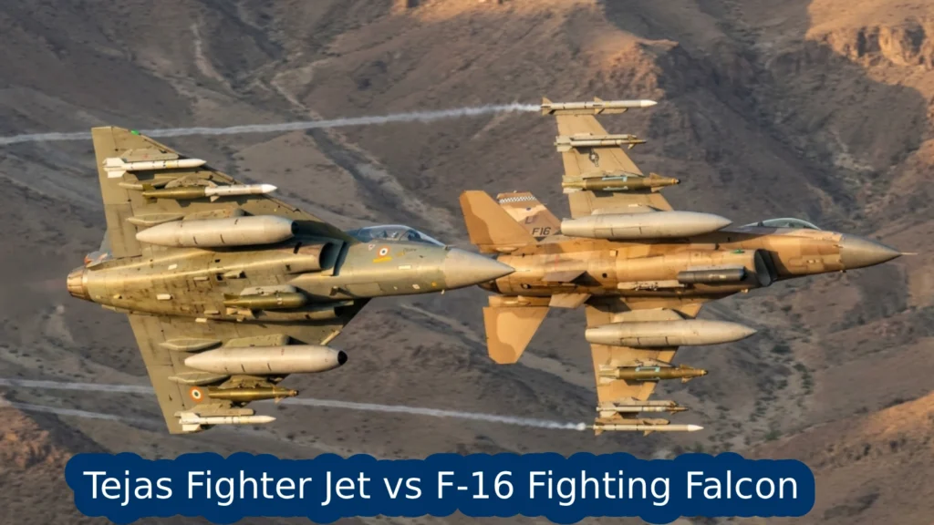 Tejas Fighter Jet vs F-16 Fighting Falcon