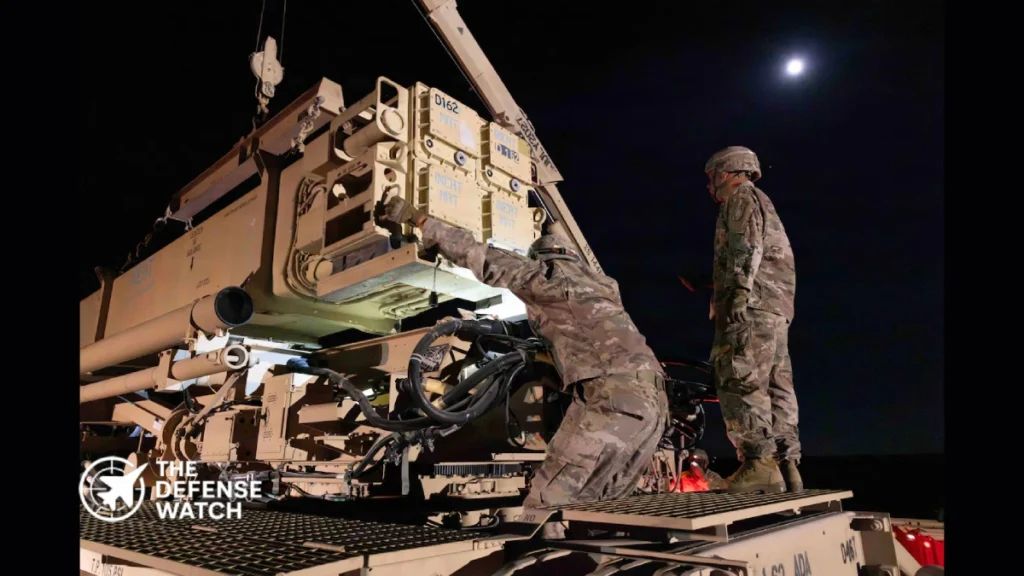 US Army Patriot missile reload training