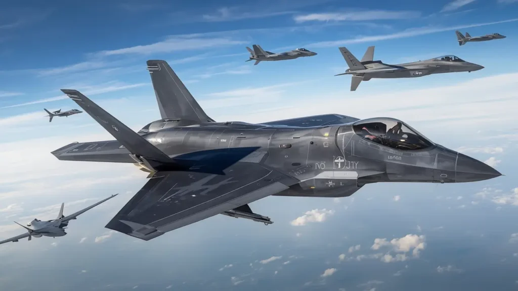 optionally piloted F-35 