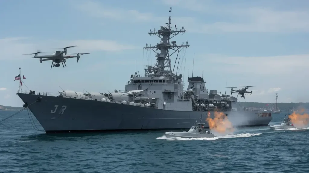us navy drone ship training