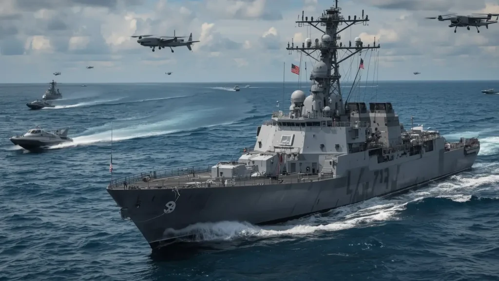 us navy drone ship training