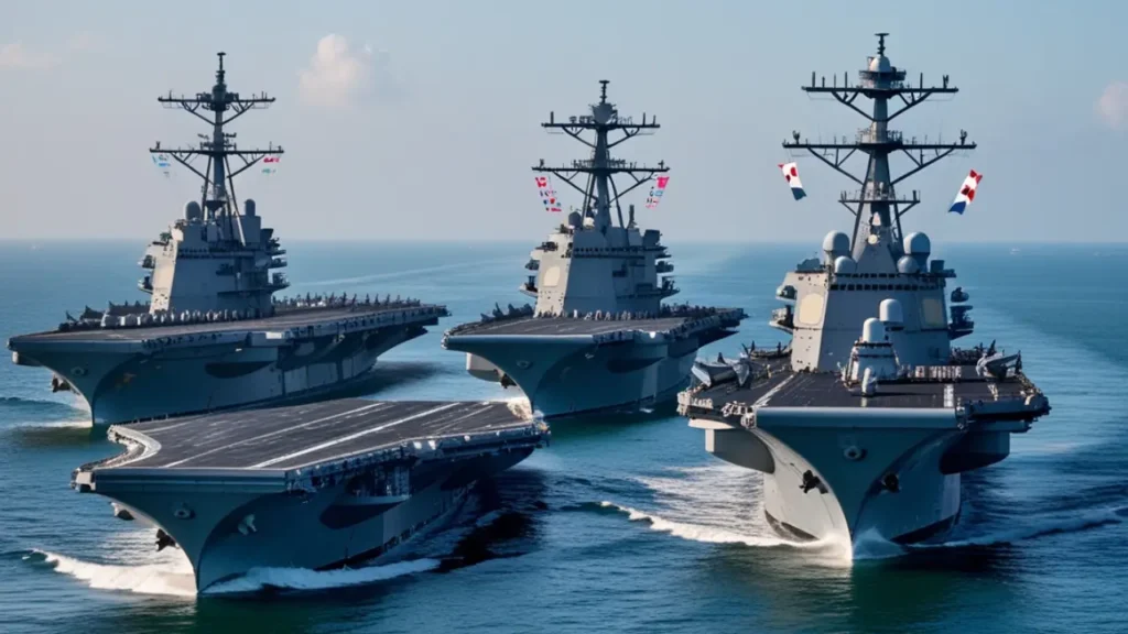 Carrier Strike Groups Indo-Pacific