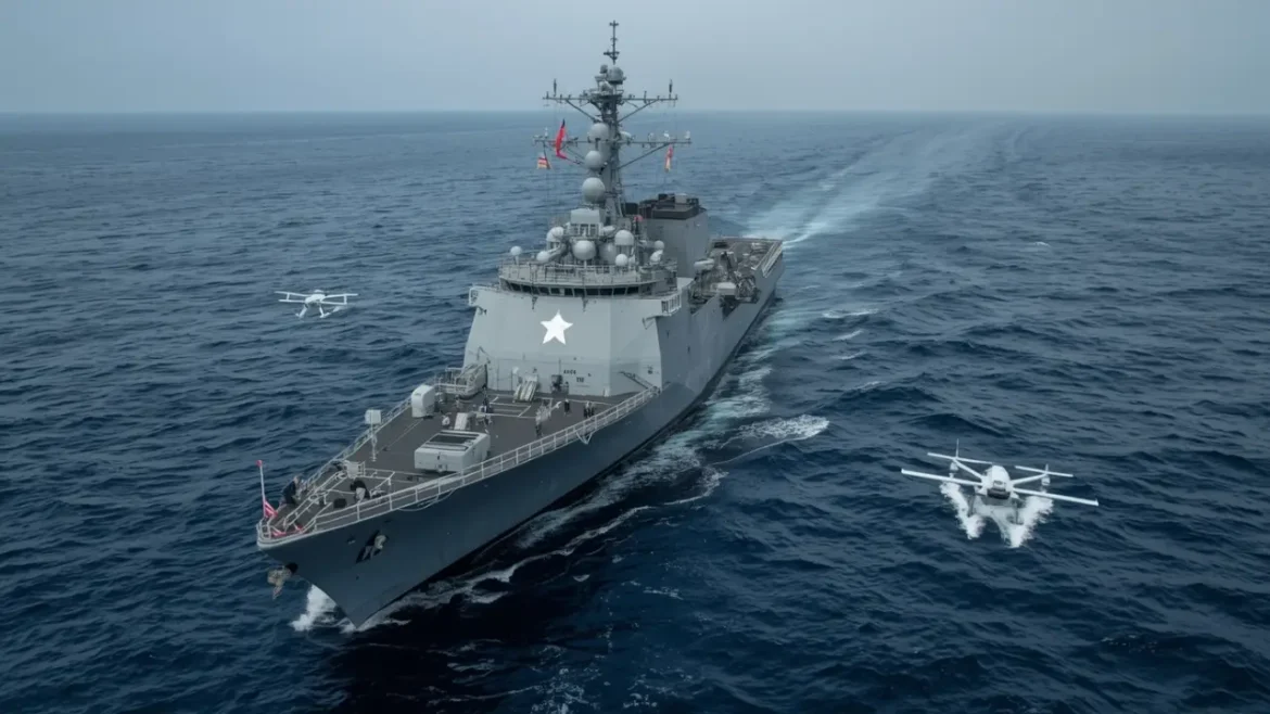 us navy drone ship training