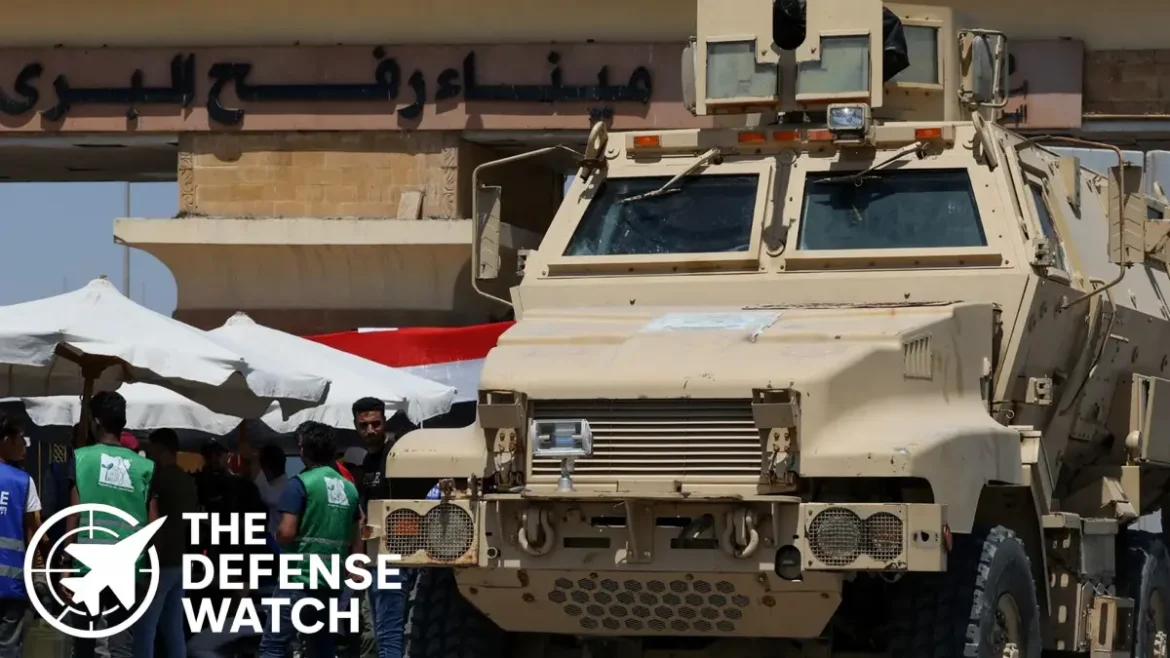 Egypt Israel border mobilization