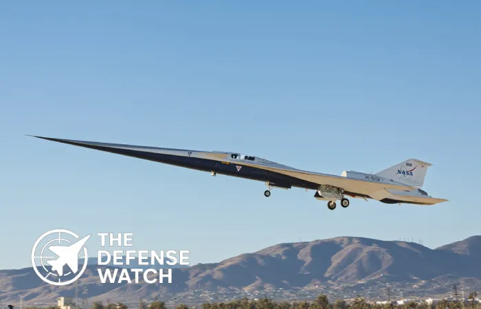 NASA X-59 Quiet Supersonic Aircraft 