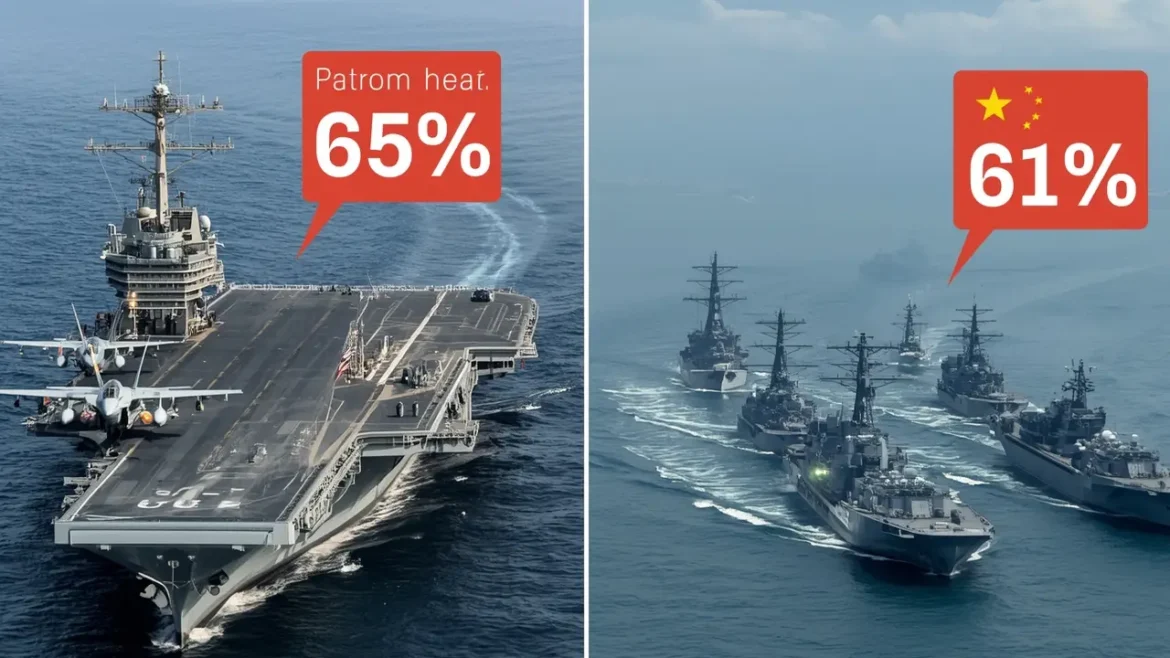 US China military spending comparison