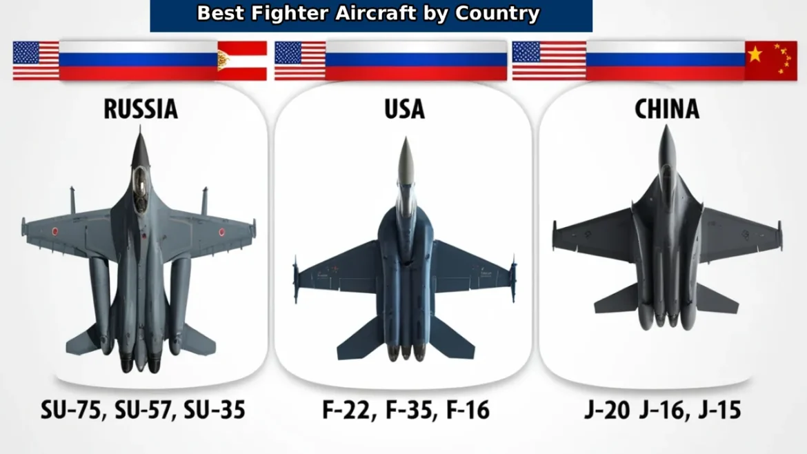 Best Fighter Aircraft by Country