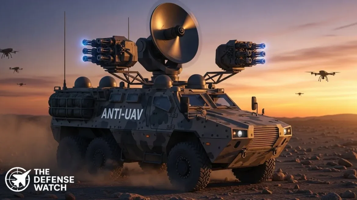 Dutch mobile anti-drone system