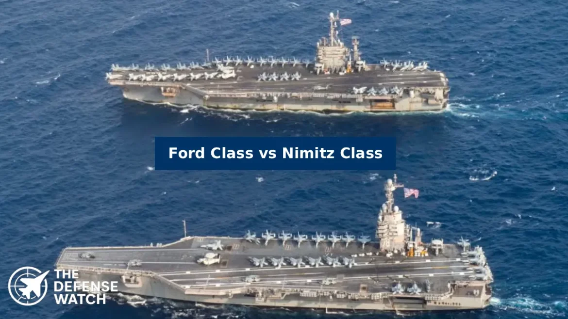 Ford Class vs Nimitz Class