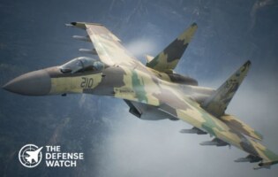 Su-35S Flanker-E Fighter Jet