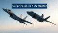 Su-57 Felon vs F-22 Raptor: Stealth Air Superiority Face-Off