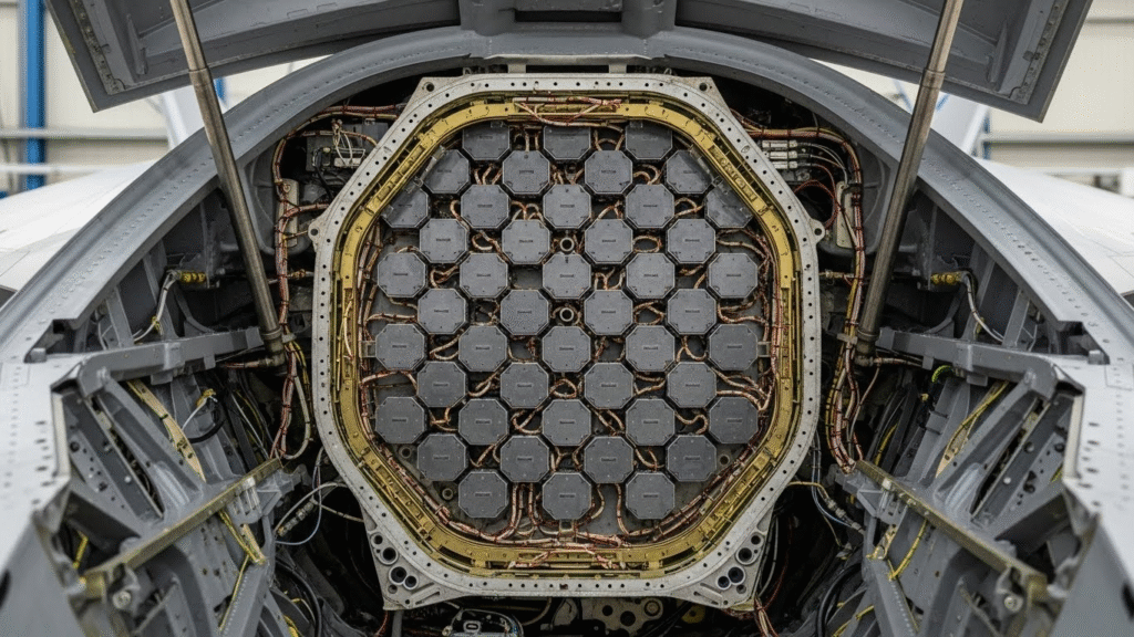 AESA radar systems of J-20