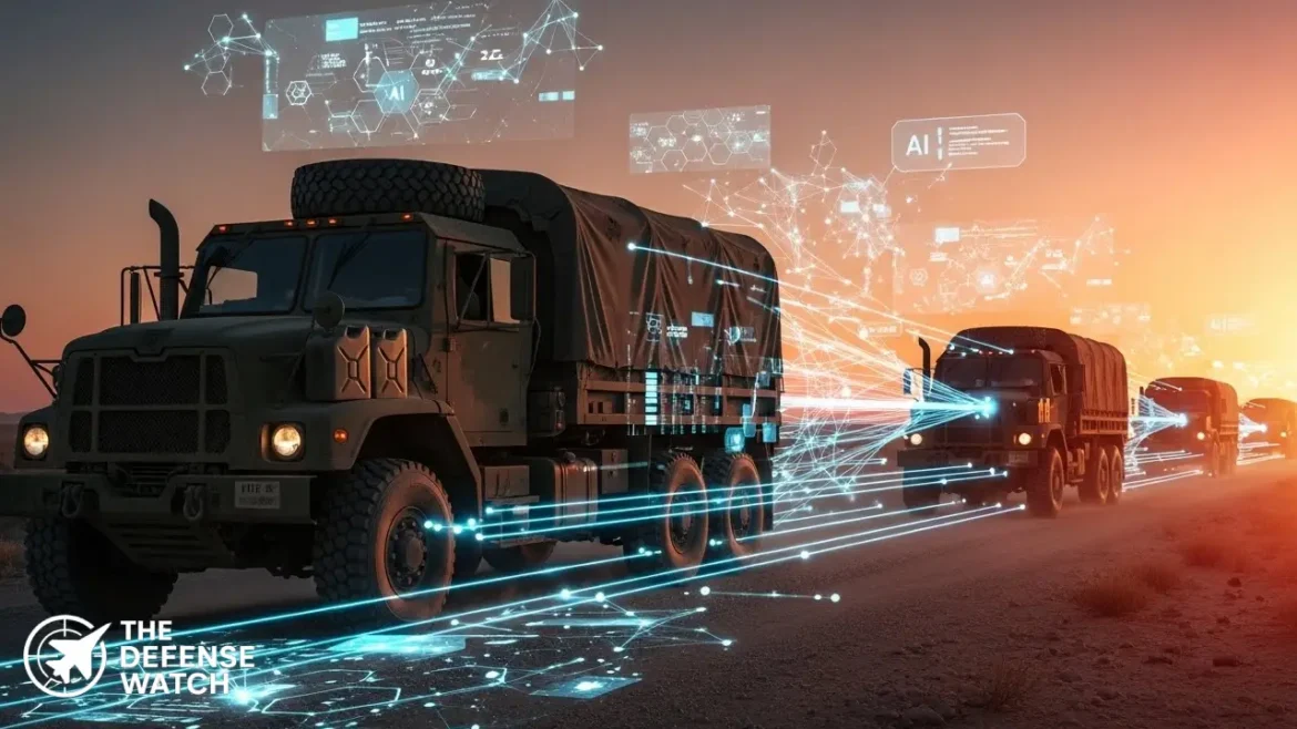 military logistics AI market