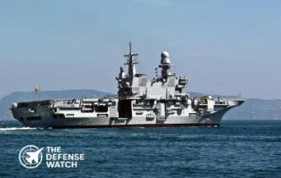 Cavour Aircraft Carrier