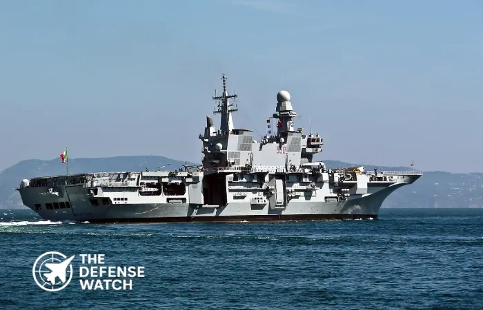 Cavour Aircraft Carrier