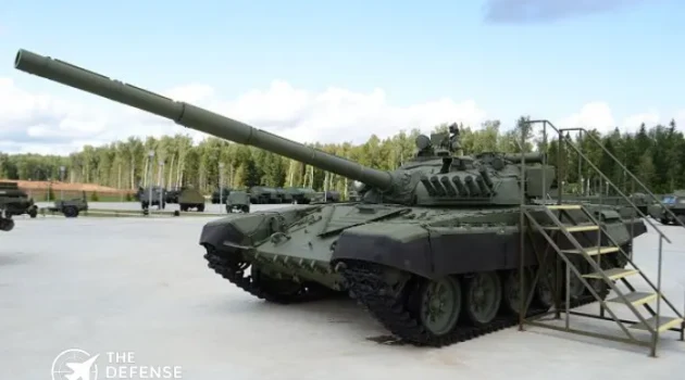 T 72 Battle Tank