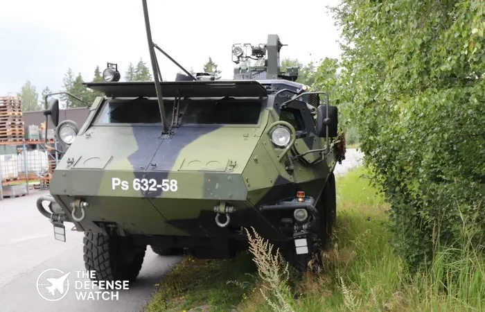 Patria XA 203 Armored Vehicle