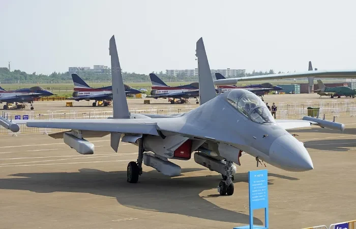 J-16D Electronic Warfare Fighter Jet