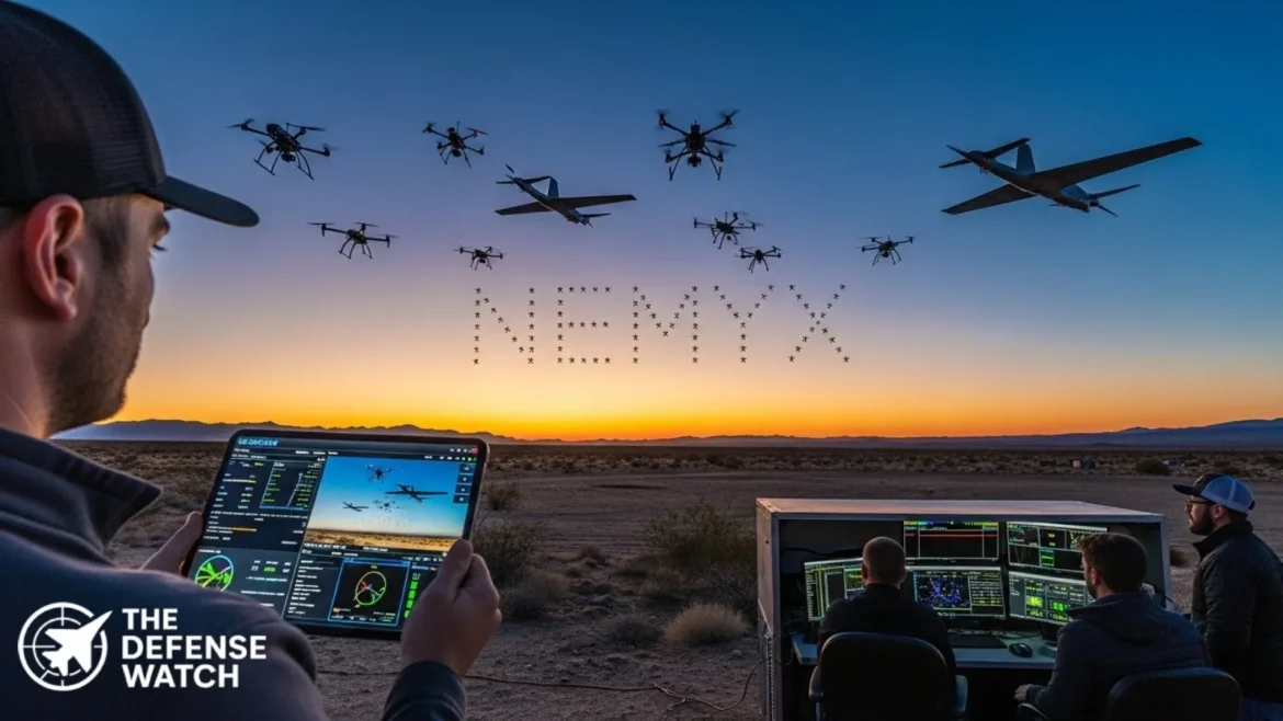 Auterion drone swarm