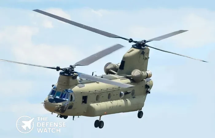 CH-47F Chinook Helicopter