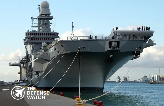 Cavour Aircraft Carrier