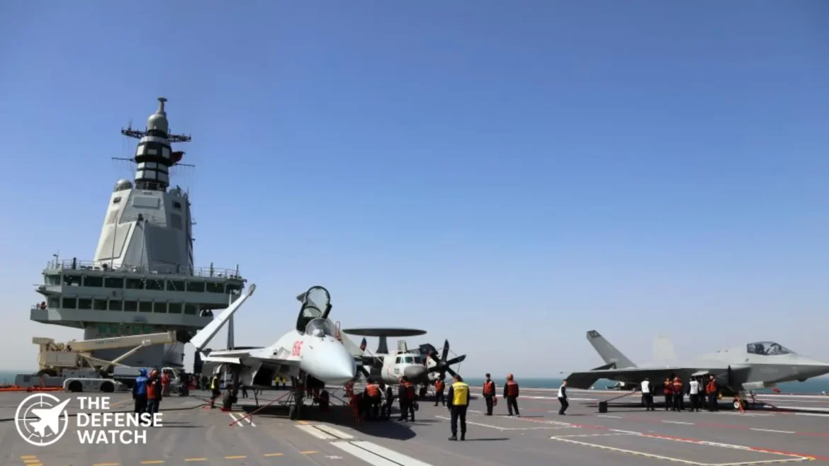 China Fujian aircraft carrier