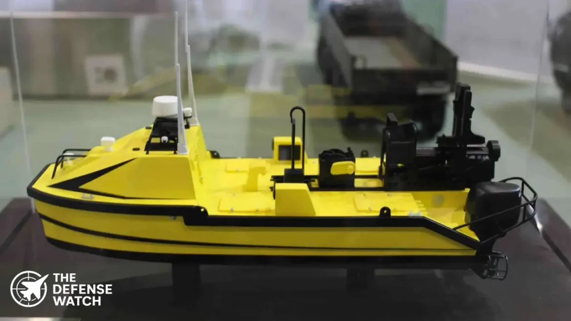 Chinese unmanned marine survey craft