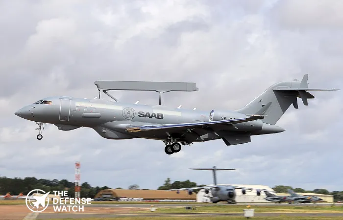 GlobalEye surveillance aircraft