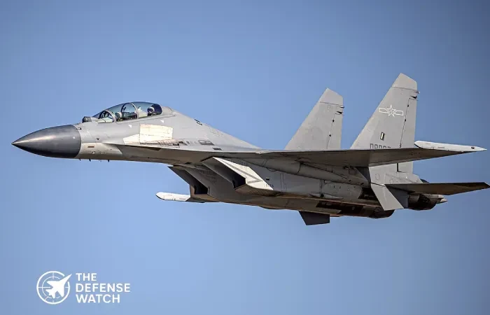 J-16D Electronic Warfare Fighter Jet