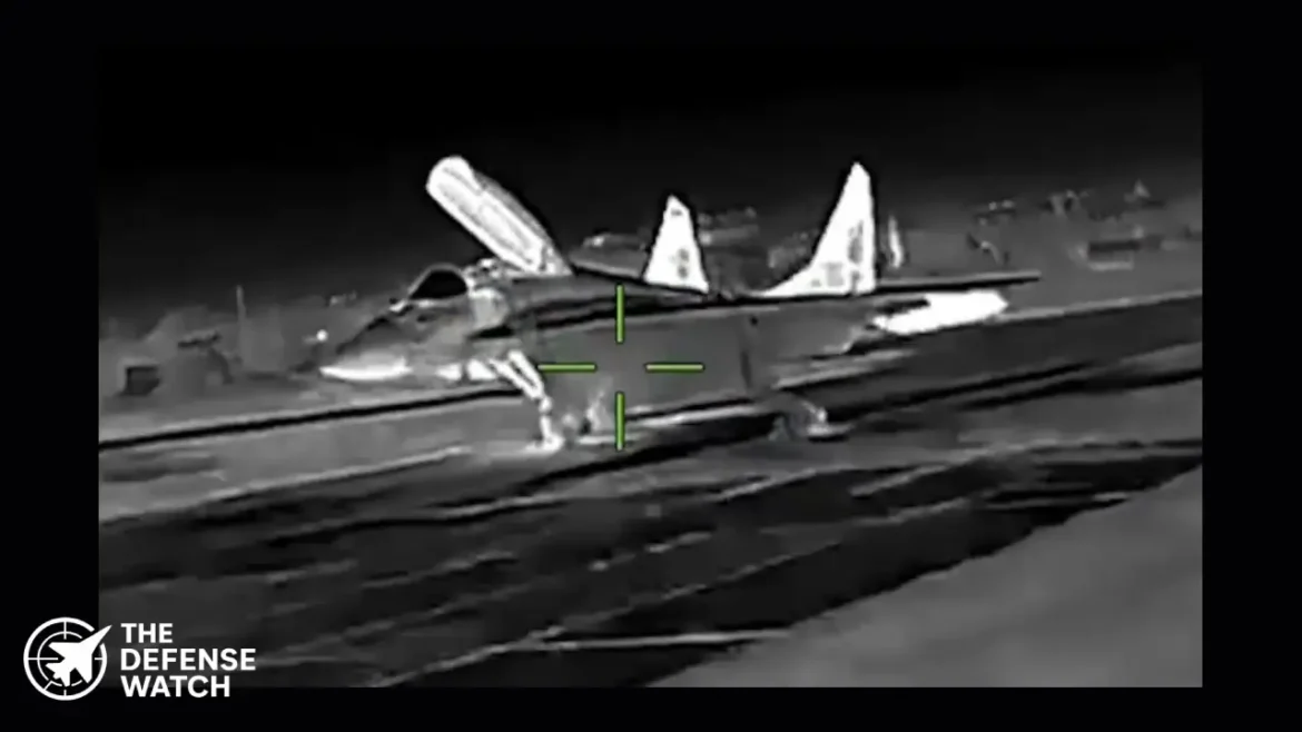 Russian MiG-29 destroyed