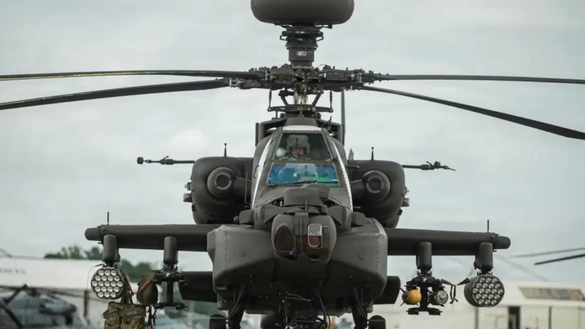 U.S. Army AH-64E Apache counter-drone capabilities