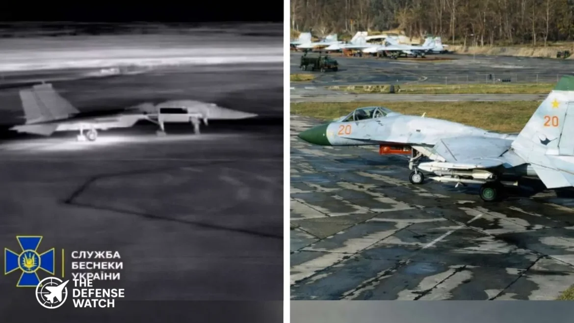 Ukraine sabotage drone strikes